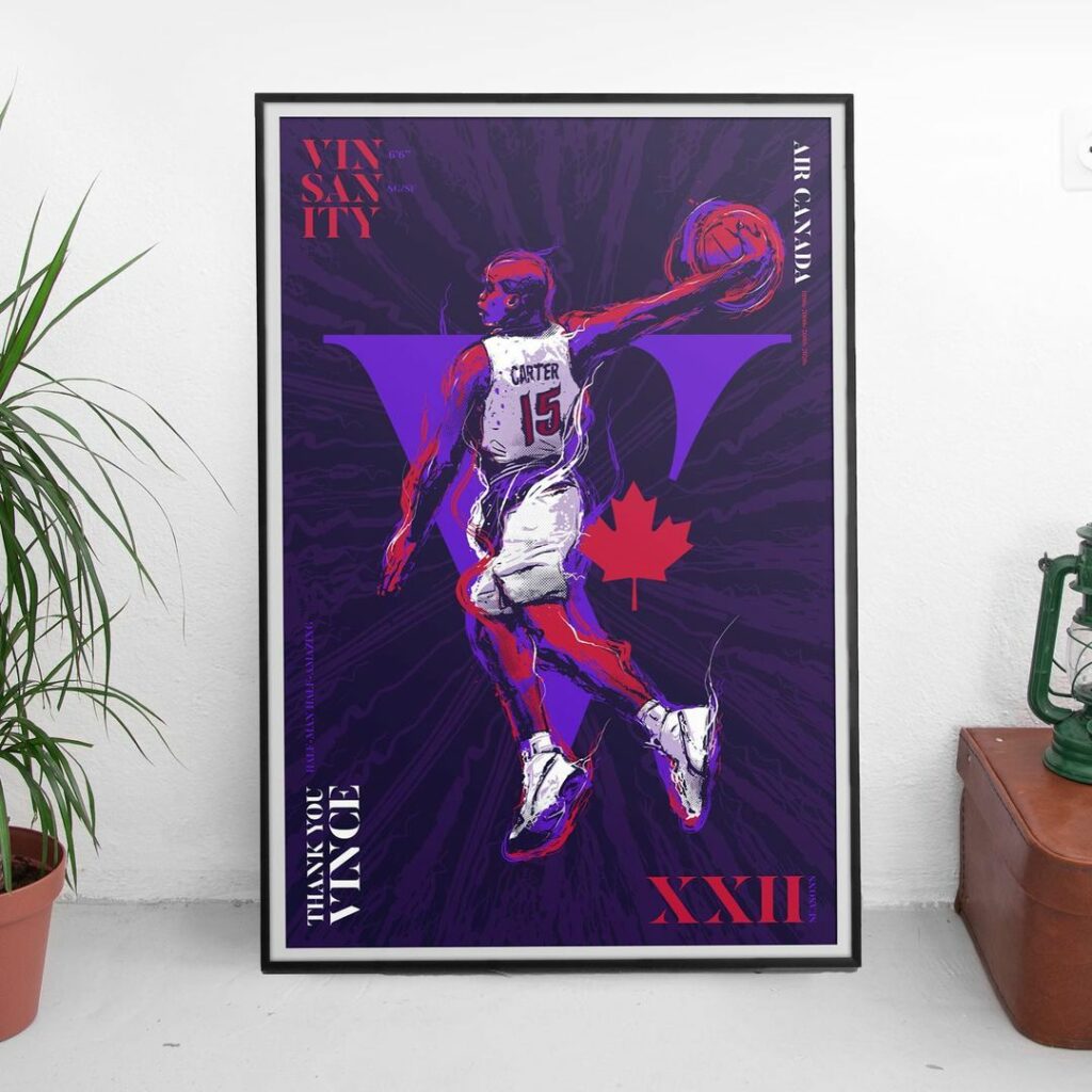 AJ Dimarucot's visual homage to Vince Carter