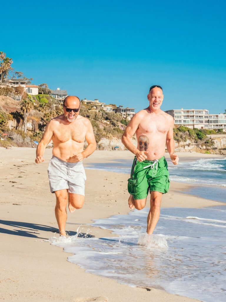 Any exercise you do on the beach will strengthen your legs, ankles, and feet