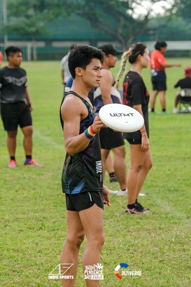 Playing Ultimate Frisbee at the Indiependence Day League