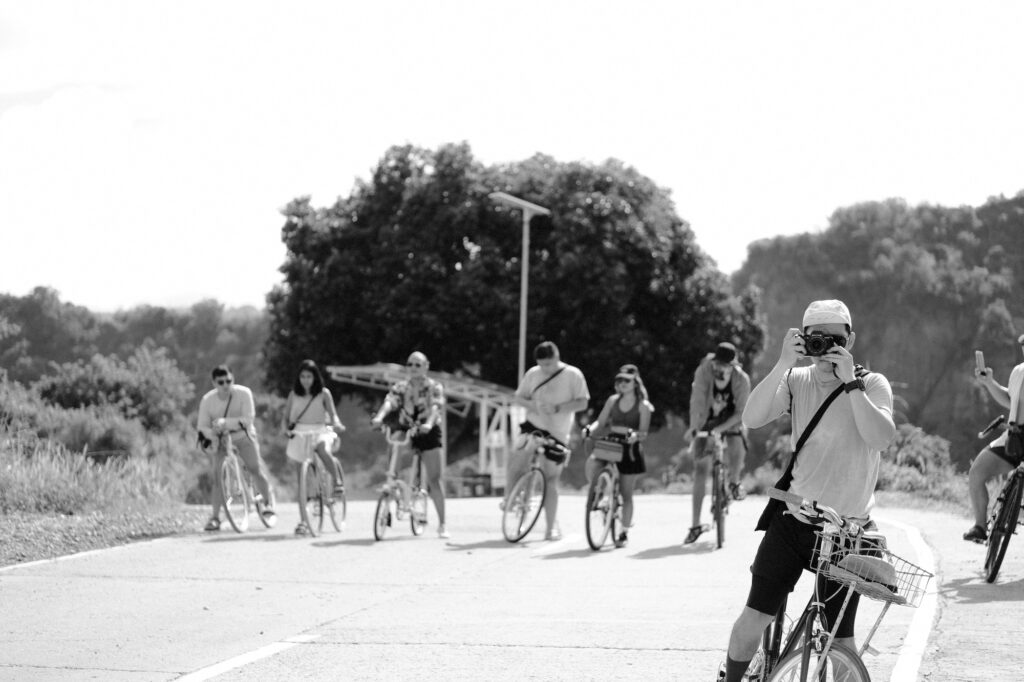 The role of cycling groups like Meet and Ride in encouraging biking as a viable means of transport cannot be underestimated