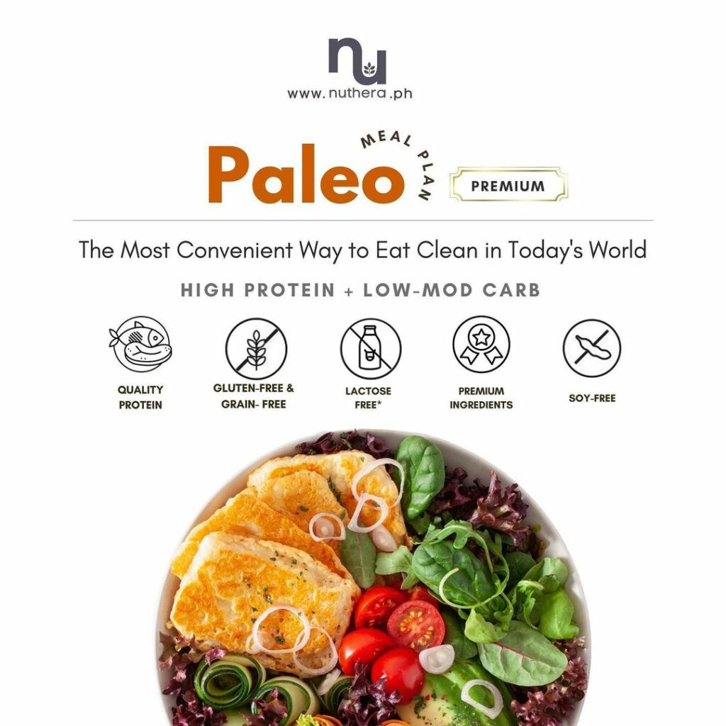Meal delivery services: Nuthera (formerly Paleo Manila)
