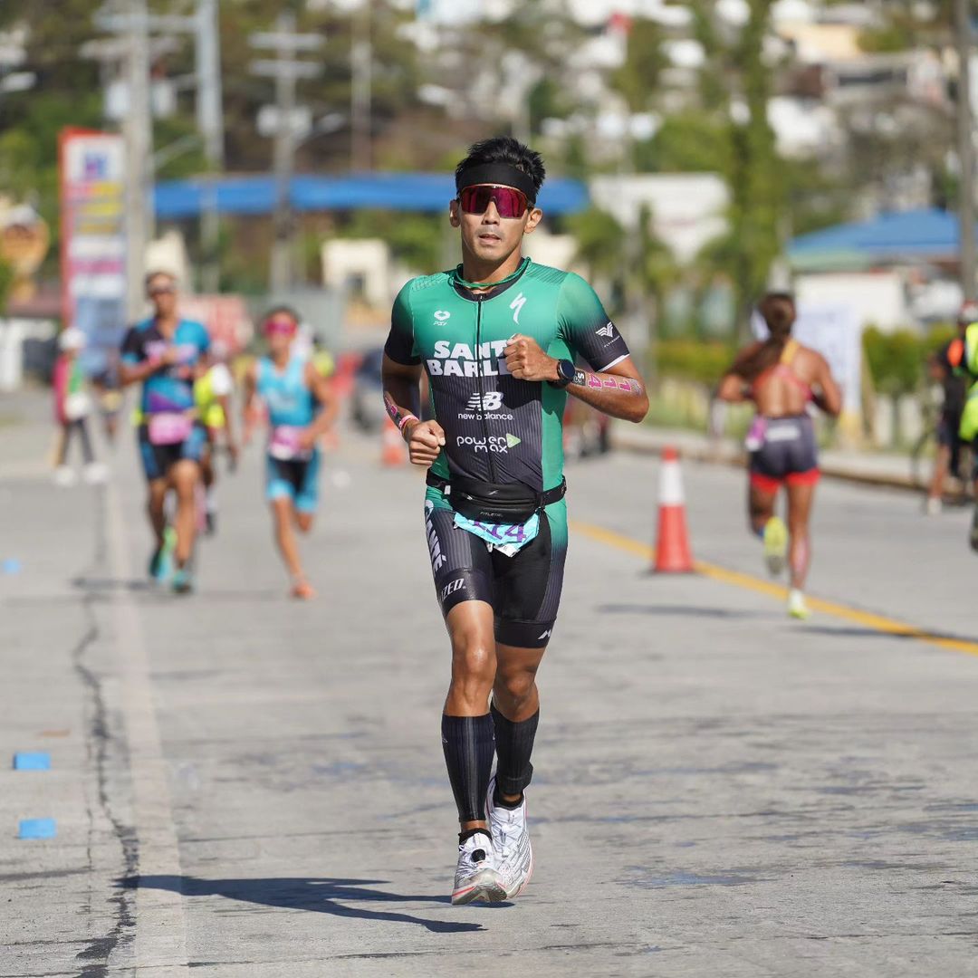 Post-race recovery: Don Velasco at one of his recent races