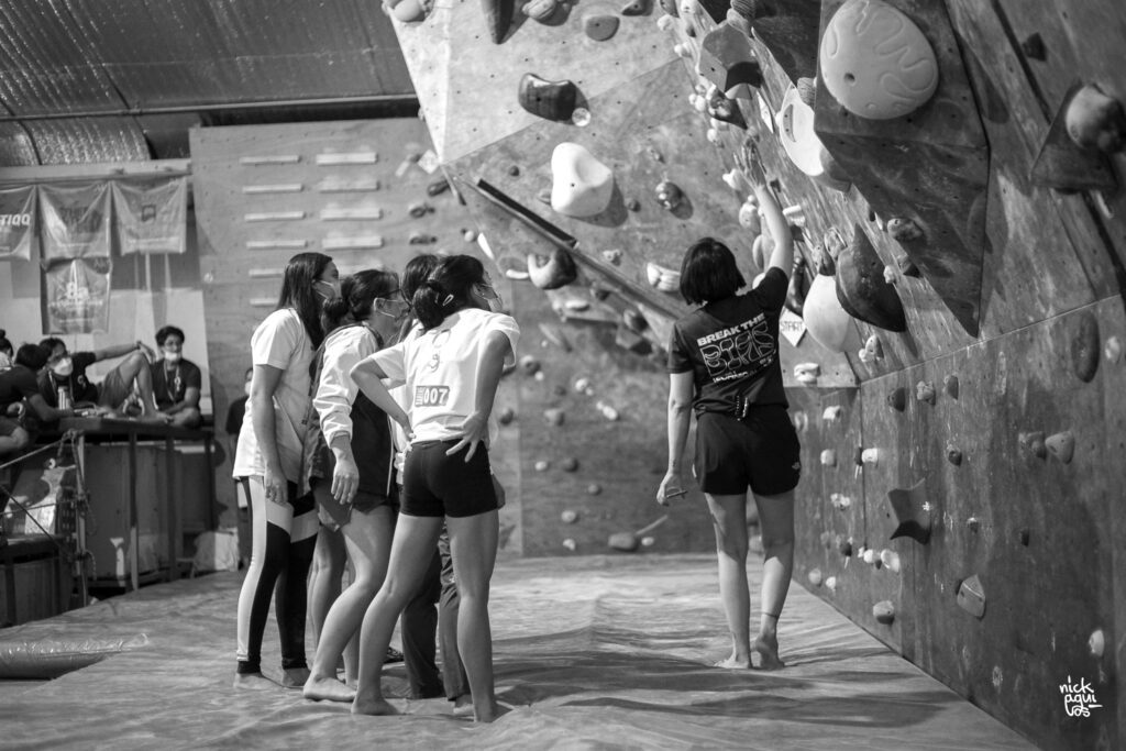 The group is all about pursuing people's passion for climbing