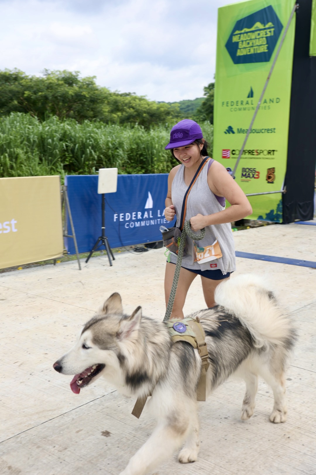 The 1Km Pet Run fostered a sense of community among pet owners